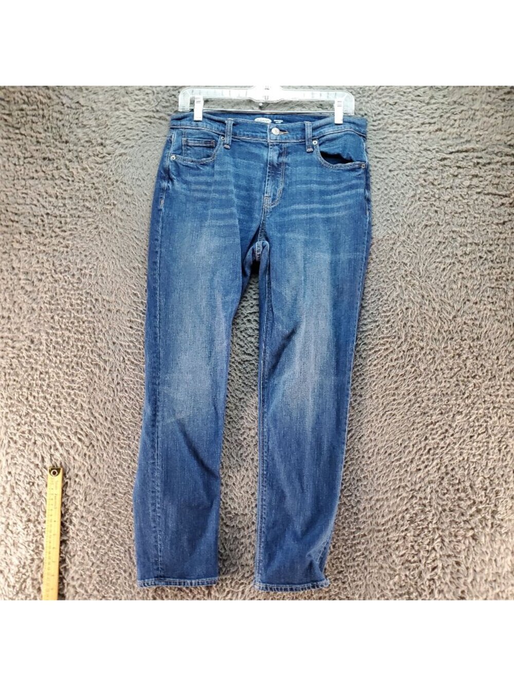 Old Navy Jeans Womens 6 Blue Boyfriend Stretch Denim